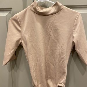 Womens turtleneck bodysuit size medium